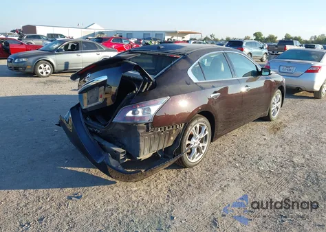 2014 Nissan Maxima 3.5 Sv z USA, uszkodzony, nr VIN 1N4AA5APXEC445657